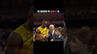 Bolt Was Almost Disqualified 🤯 Baton Drama with Officials #shorts #olympics #track #sports