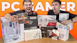 Montando PC GAMER AMD BRANCO do cliente de R$ 5 MIL I FICOU LINDO DEMAIS