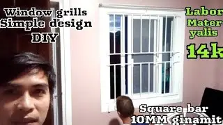 Window Grills Simple Design /DIY