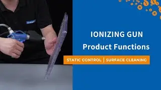 Achieve Superior Static Elimination for Blister Products with Our Ion Air Gun