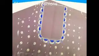 Simple template design with kundans and zari loading bridal embroidery aari maggam work
