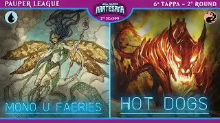 MTG PAUPER - Mono U Faeries vs Mono Red Hot Dogs- LPMartesana