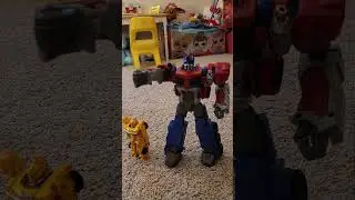 Transformers Toys Heroic Optimus Prime Action Figure -  Changes into Toy Truck  (Amazon Exclusive)