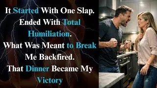 One Slap Changed Everything 😳 That Dinner Ended in Public Humiliation