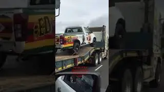 ZANU PF campaign vehicles from South Africa
