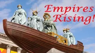 Playing Top Trumps! Empires Rising! 🃏
