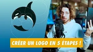 Comment créer un LOGO avec des CERCLES en 5 ÉTAPES !