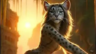 Wild Jungle Cat Girl 🐆🔥 | Epic Fantasy Animation