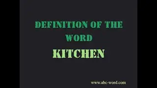 Definition of the word 