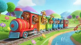 Train Goes Choo Choo Fast & Slow | Fun Speed Learning Song for Toddlers