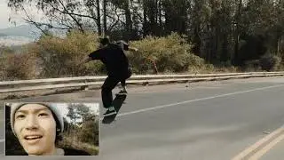SF Skater's life -- HILL BOMB at Twin Peaks [ぽんちゃんねる]