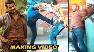 #Vishal31 Fight Scene making video | Not A Common Man | Hero Vishal | Filmyfocus.com