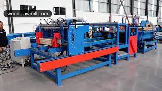 Deck Mat System Pallet Nailing Machine Working Video Show