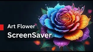 4K Framed Wall Art Screensaver 24/7 for TV Living Room - Vintage Floral Gallery