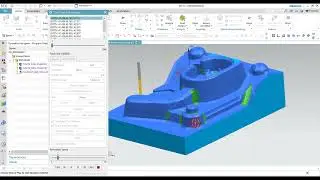 NX Cam Mill 3D- Phương pháp hợp lý khi gia công vật liệu trong góc hẹp -Phần 4/6  (Bài 37)