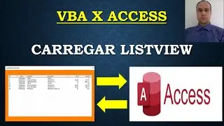 Carregar Dados do Access para Listview Excel VBA - Aula 20