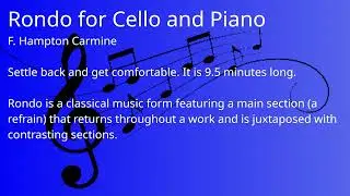 Rondo for Cello and Piano