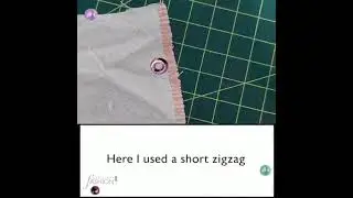 How to create an overlock/serger effect with sewing machine