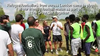Migrant Voice's Great Get Together Football Match - #MeetaMigrant