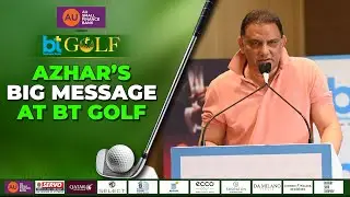 Mohammed Azharuddin Pushes Telangana&rsquo;s Growth Agenda, Praises Business Leaders At BT Golf Hyderabad