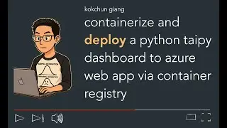 Containerize a python Taipy application and deploy it to Azure web app