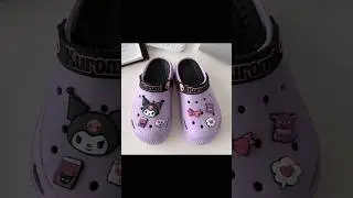 Sanrio Crocs shoes Kuromi Pochacco Cinnamoroll hello kitty My Melody #sanrio #trending #viral #short