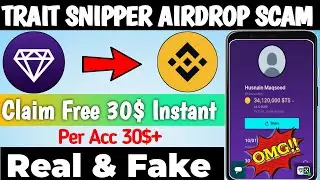 Trait Sniper Airdrop || Trait Sniper Airdrop Real Or Fake 🤥 || New Crypto Loot Today || Instant Loot