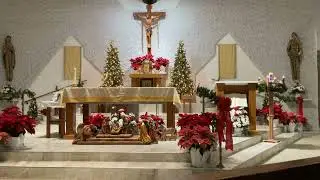 English Mass 1/4/25 with Father Will Ganci at St. John the Evangelist Catholic Church Pensacola, FL