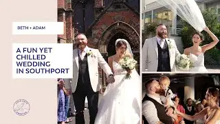 A Village Church and Waterfront Hotel Wedding - Beth and Adams Southport Wedding Highlights Video