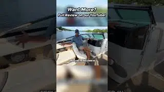 Checking Out the Co-Captains Seat on this Four Winns HD240: Bridge Marina Boat Reviews #shorts