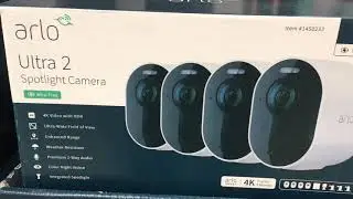 Arlo Ultra 2 Spotlight 4 Camera Kit for $650 after $250 off @ Costco