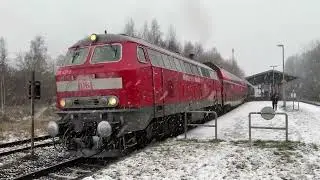 Trains in Europe December 2025/January 2026
