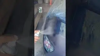Painting Car bumper with Spray Can!!!!! Amazing  Results