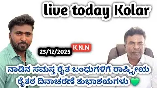 #live  #today #Kolar #tomato market rat 23/12/2025  ಕೋಲಾರ ಟಮೋಟ ಮಾರ್ಕೆಟ್ ಇವತ್ತಿನ ರೇಟ್ ಎಷ್ಟುಗೊತ್ತಾ.?