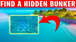 Find a hidden bunker - Fortnite