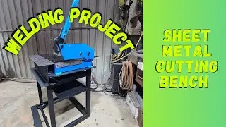 How I Built a Super Strong Metal Workbench!