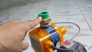 تركيب موتور واحد حصان مع فلوماك و شيك بالف بولى