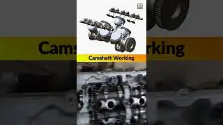 Amazing Camshaft Working Animation ✅😲 #shorts #automotive #cad