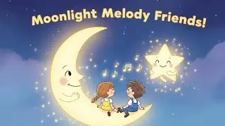 Moonlight Melody Friends | Нежная ночная музыка для детей | Buzzy Tune&rsquo;s Time