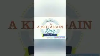 Be A Kid Again Day 😲 @Righteducation1 #Shorts #Shortsfeed #Beakid #Beakidagainday