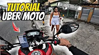 COMO FAZER SUA PRIMEIRA VIAGEM NO UBER MOTO, DICAS E ESTRAT&Eacute;GIAS. #uber #ubermoto #motoboy 