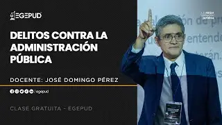 Delitos Contra la Administración Pública - José Domingo Pérez