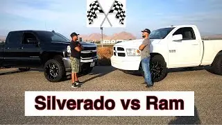 Dodge Ram 1500 vs chevy silverado | Puro Bailando