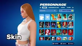 Présentation de mon casier fortnite 2025