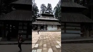Hidimba devi temple hadimba devi temple #himachal #manali #shortvideo #viral #kedarnath #rohtang