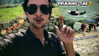 Swimming time Bal Bal Bach Gaya 🙆