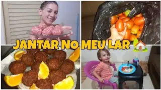 UM JANTAR PRA LA DE  ESPECIAL NO MEU LAR!!!