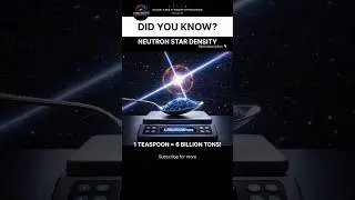 Did You Know? One Teaspoon of a Neutron Star Weighs 6 Billion Tons