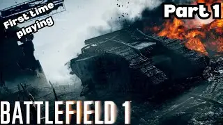 Finally jumping into Battlefield 1's campaign!