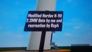 Wind turbines 2026 in Roblox 